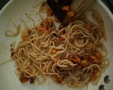 Foto langkah ke 3 dari resep Spagheti kornet saus barbeque.