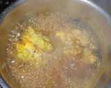 A picture of step 1 of Aatu Moolai Masala or Goat Brain Masala.