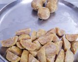 गट्टे की स्पाइसी सब्जी(Gatte ki Spicy Sabzi recipe in hindi) रेसिपी चरण 1 फोटो