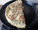 ভেজিটেবল চীজ অমলেট(Vegetable cheese omelette recipe in Bengali) রেসিপির ধাপ 6 ছবি