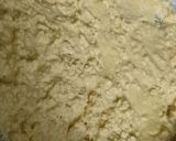 A picture of step 2 of Besan Halwa.