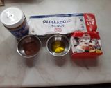 Φωτογραφία βήματος 1 της συνταγής Εύκολο κέικ πραλίνας