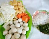 Foto langkah ke 1 dari resep Sop Telur Puyuh.