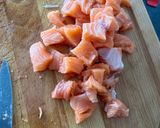 Foto del paso 2 de la receta: Tallarines con salmón en salsa de limón
