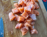 Foto del paso 2 de la receta: Tallarines con salmón en salsa de limón