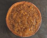 Foto del passaggio 17 della ricetta Crostata con frolla di riso crema alle noci e semi di papavero con pesche e mele