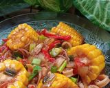 Foto langkah ke 3 dari resep Cumi Saus Padang.