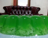 Foto langkah ke 5 dari resep Agar Pandan Lumut🍮 Murmer.