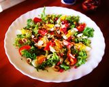 Foto del paso 1 de la receta: Escarola con granada y huevo