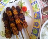 Foto langkah ke 9 dari resep Sate Tahu Tempe.