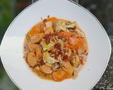 Foto langkah ke 9 dari resep Capjay Seafood.
