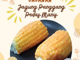 Jajanan: Jagung Panggang Pedas Manis (Teflon)