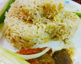 A picture of step 7 of Moong daal khichri.