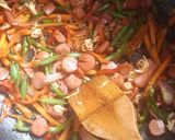 A picture of step 3 of Stir fries spag.