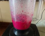 A picture of step 1 of Beetroot and pomegranate juice.