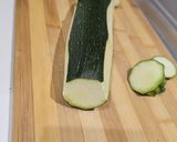 Foto del paso 1 de la receta: Lasaña de calabacín y pavo en airfryer