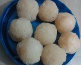 A picture of step 14 of Coconut Badam Puranpoli.