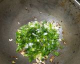 A picture of step 6 of Cauliflower dry Manchurian.