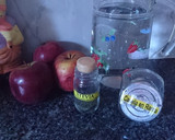 Foto del paso 1 de la receta: Agua de manzana 🍎 sin azúcar pero dulce 😁 💪