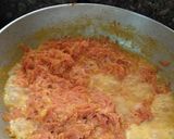 A picture of step 3 of Gajar ka halwa.