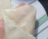 A picture of step 3 of Enchilada Cheese Samosa 😋.