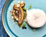 A picture of step 1 of Dairy free panna cotta - with vegan option.