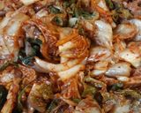 A picture of step 4 of Budae-Jjigae Army Base Soup/ Stew.