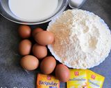 Une image de l'étape 1 de Fluffy pancakes.