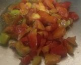 A picture of step 3 of Aloo gravy wale.