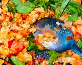 Foto langkah ke 4 dari resep Sambal Ulek Tempe Kemangi.