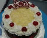 Foto langkah ke 17 dari resep Blackforest Kukus Lembut (Rainbow Cake/Cake Ultah).