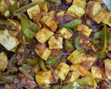 A picture of step 5 of Chilly paneer dry.