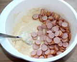 Virslis-sajtos lepény recept fázis 3 fotója