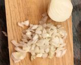 Foto del paso 2 de la receta Guisantes con jamón