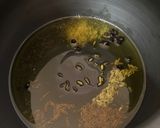 A picture of step 3 of Sprouted Green Gram (Moong) Curry.