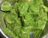 A picture of step 3 of Dhaniya Chicken.