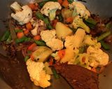 A picture of step 6 of Winter Vegetable Pulao.