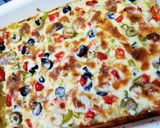 صورة لخطوة 4 من وصفة بيتزا الجلاش او جلاش وجه بيتزا 🍕