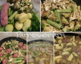 Foto del passaggio 2 della ricetta #boccatv Patate carciofi e salsiccia