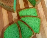 Foto langkah ke 7 dari resep Sponge cake pandan lembut(buat pemula wajib di coba).