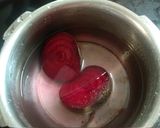 A picture of step 1 of Beetroot Chat.