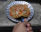 A picture of step 5 of Jhatpat Maggi Pizza.