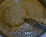 A picture of step 3 of Sarson ka Saag with Makki di Roti.