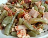 Foto del paso 3 de la receta Salteado de judías verdes con gambas