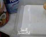 A picture of step 3 of Coconut Milk Popsicles.