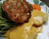 Foto del paso 3 de la receta: Tallarines verdes con milanesa🤤