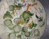 Foto langkah ke 4 dari resep Oyong Tahu Putih Bumbu Cemplung.