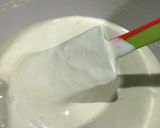 Gambar langkah 4 resipi Kek pandan layer.