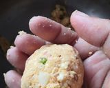 A picture of step 3 of Paneer coconut tikki.