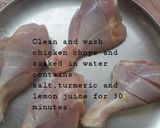 A picture of step 1 of Chicken chops 65.